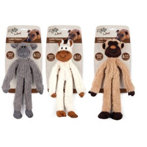 All For Paws igrača opica iz umetnega krzna z izjemno močno vrvjo