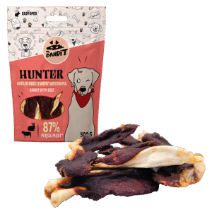 Mr. Bandit Hunter kunčja ušesa z govedino 500g