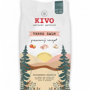 Kivo hladno stiskani peleti losos&krompir