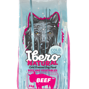 Ibero NATURAL HLADNO STISKANI PELETI GOVEDINA - mini adult 3kg
