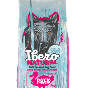 Ibero NATURAL HLADNO STISKANI PELETI RACA&PURAN - adult 3kg/12kg