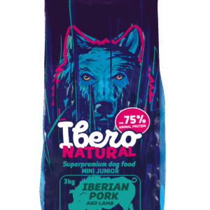 Ibero NATURAL IBERSKI DIVJI PRAŠIČ Z JAGNJETINO - mini junior 3kg