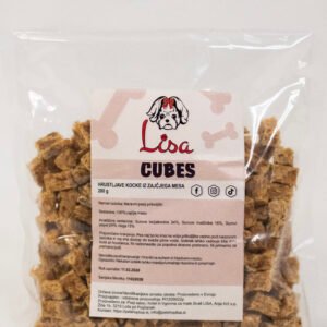 LISA CUBES - hrustljave kocke iz zajčjega mesa