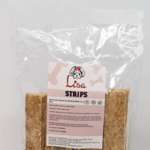 LISA STRIPS - hrustljavi trakovi iz konjskega mesa 12cm, 200g
