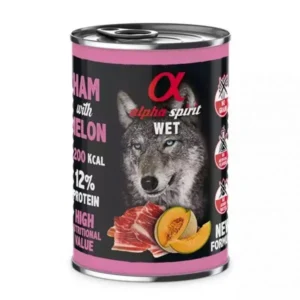 Alpha Spirit Dog Wet - Ham & Melon 400 g