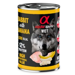 Alpha Spirit | Kunec & banana 400g